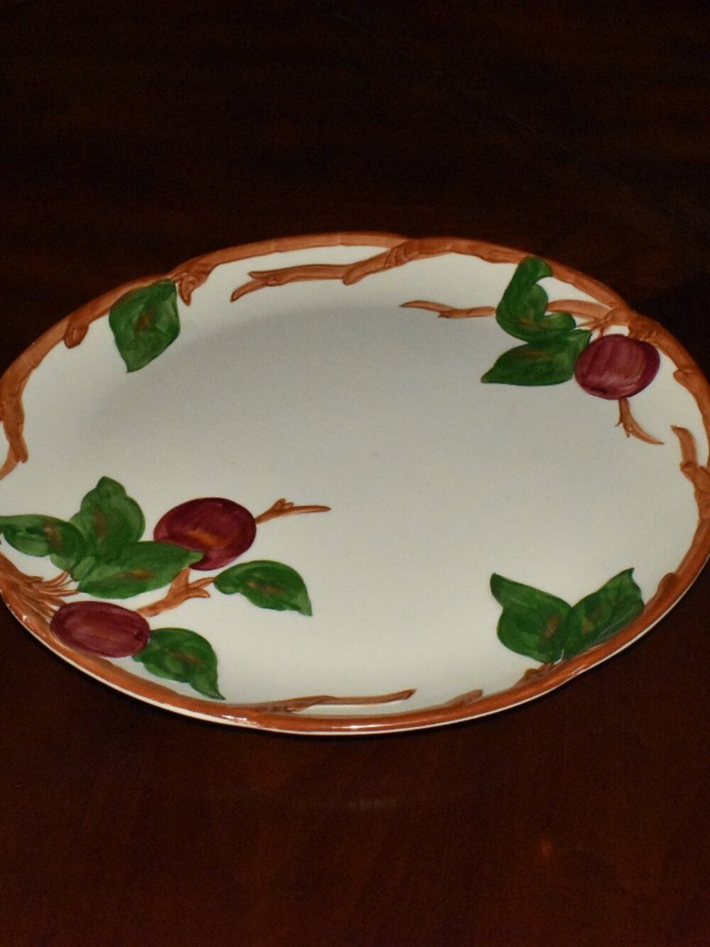Vintage Franciscan Apple Chop Plate